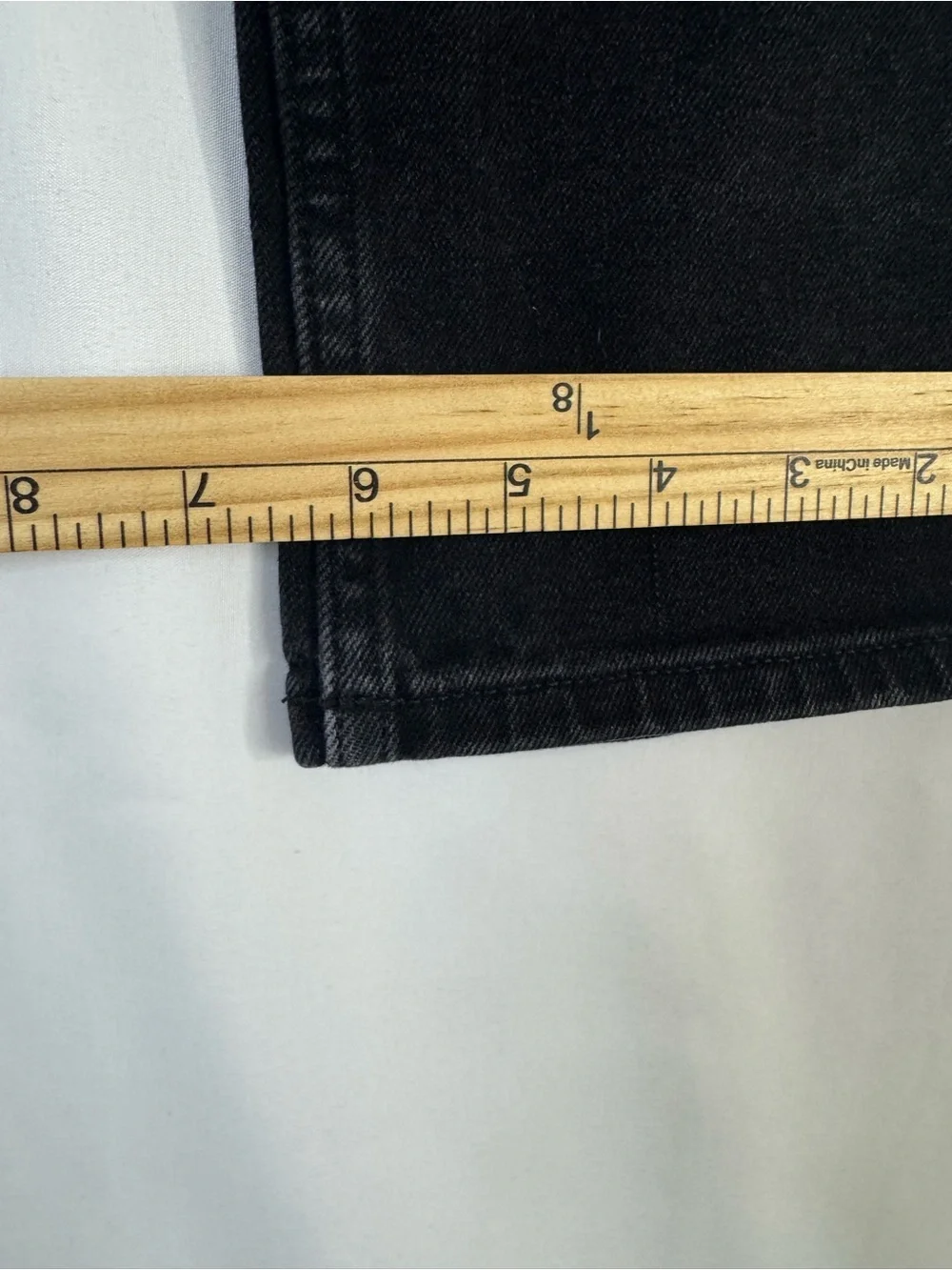 Everlane Black Slim Straight Jeans